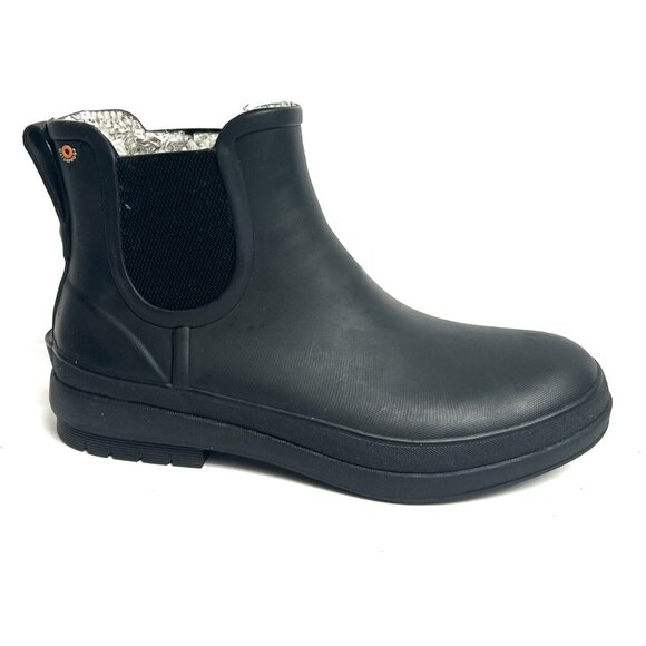 Bogs Womens Amanda II Chelsea Boot Black Size 9 M - Picture 1 of 7